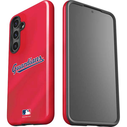 MLB Cleveland Guardians Alternate Road Jersey Galaxy S24 Plus Impact Case