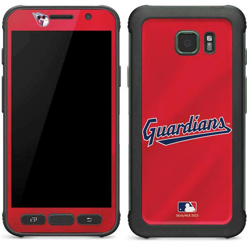 MLB Cleveland Guardians Alternate Road Jersey Galaxy S7 Active Skin