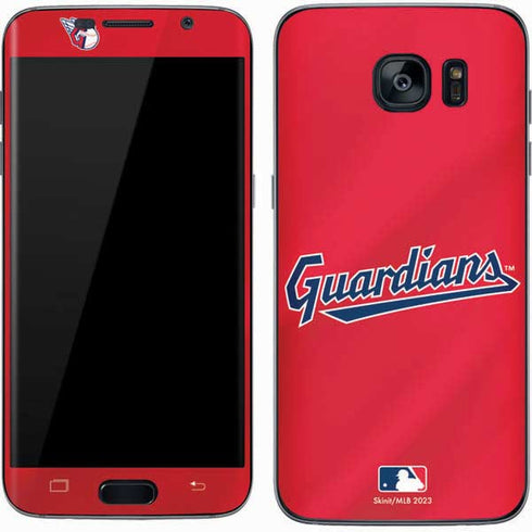 MLB Cleveland Guardians Alternate Road Jersey Galaxy S7 Skin