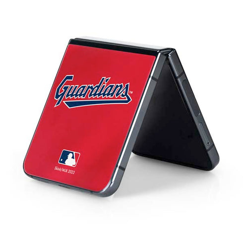 MLB Cleveland Guardians Alternate Road Jersey Galaxy Z Flip5 5G Skin