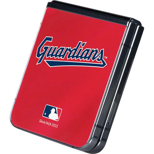 MLB Cleveland Guardians Alternate Road Jersey Galaxy Z Flip5 5G Skin