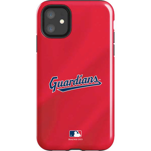 MLB Cleveland Guardians Alternate Road Jersey iPhone 11 Impact Case