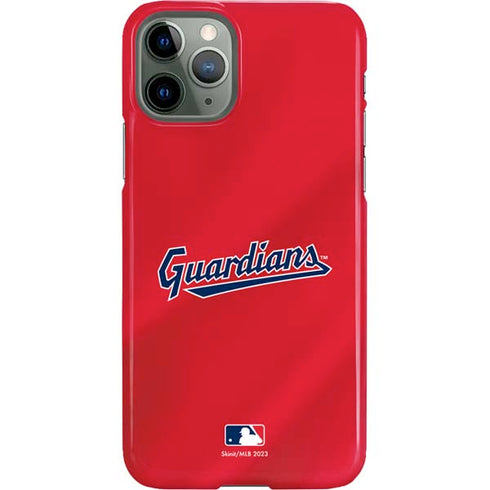 MLB Cleveland Guardians Alternate Road Jersey iPhone 11 Pro Lite Case