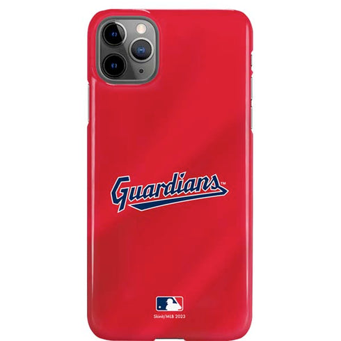 MLB Cleveland Guardians Alternate Road Jersey iPhone 11 Pro Max Lite Case