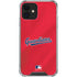 MLB Cleveland Guardians Alternate Road Jersey iPhone 12 Clear Case