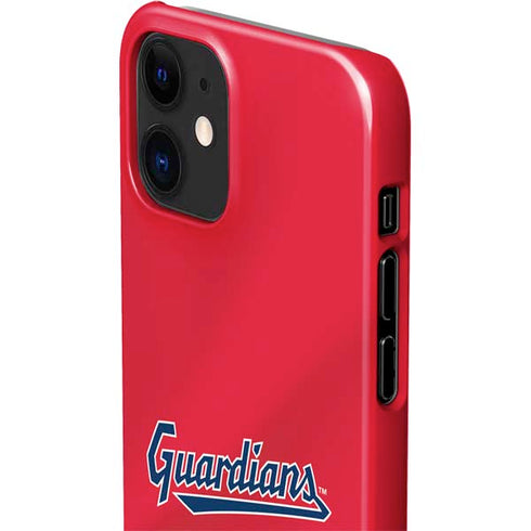 MLB Cleveland Guardians Alternate Road Jersey iPhone 12 Mini Lite Case