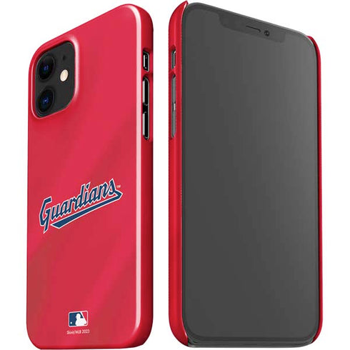 MLB Cleveland Guardians Alternate Road Jersey iPhone 12 Mini Lite Case