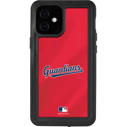 MLB Cleveland Guardians Alternate Road Jersey iPhone 12 Mini Waterproof Case