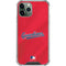 MLB Cleveland Guardians Alternate Road Jersey iPhone 12 Pro Clear Case