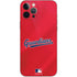 MLB Cleveland Guardians Alternate Road Jersey iPhone 12 Pro Max Skin
