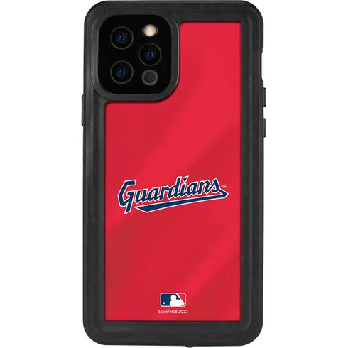 MLB Cleveland Guardians Alternate Road Jersey iPhone 12 Pro Waterproof Case
