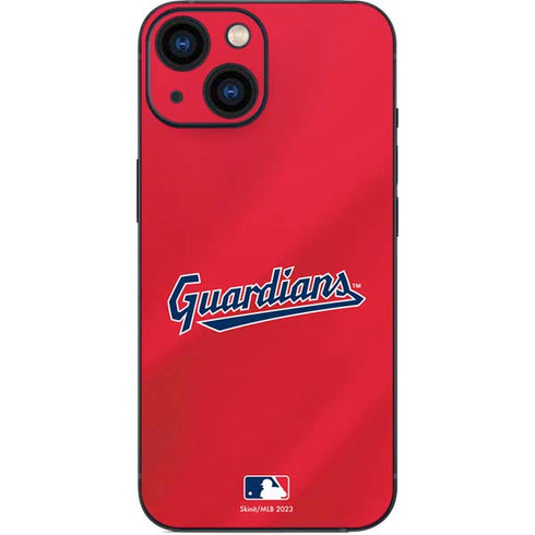 MLB Cleveland Guardians Alternate Road Jersey iPhone 13 Mini Skin