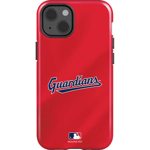 MLB Cleveland Guardians Alternate Road Jersey iPhone 15 Impact Case