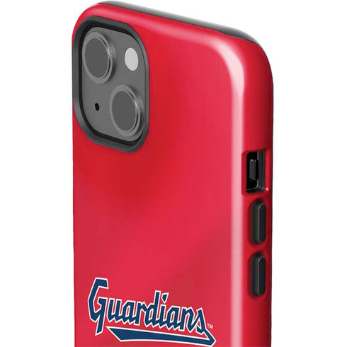 MLB Cleveland Guardians Alternate Road Jersey iPhone 15 Impact Case