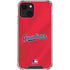 MLB Cleveland Guardians Alternate Road Jersey iPhone 15 Plus Clear Case