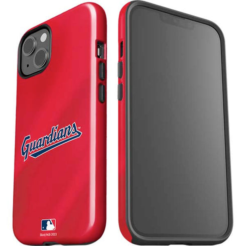 MLB Cleveland Guardians Alternate Road Jersey iPhone 15 Plus Impact Case