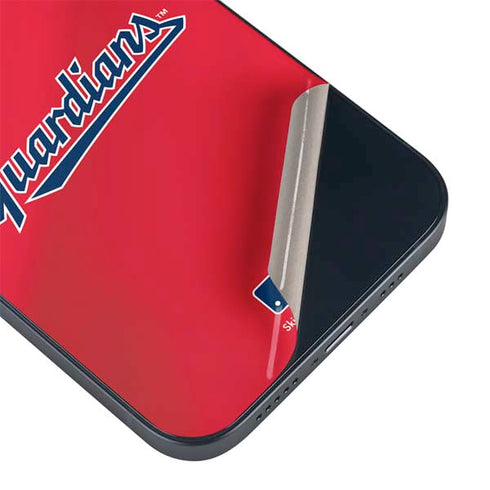 MLB Cleveland Guardians Alternate Road Jersey iPhone 14 Plus Skin