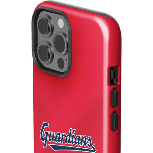 MLB Cleveland Guardians Alternate Road Jersey iPhone 15 Pro Max Impact Case