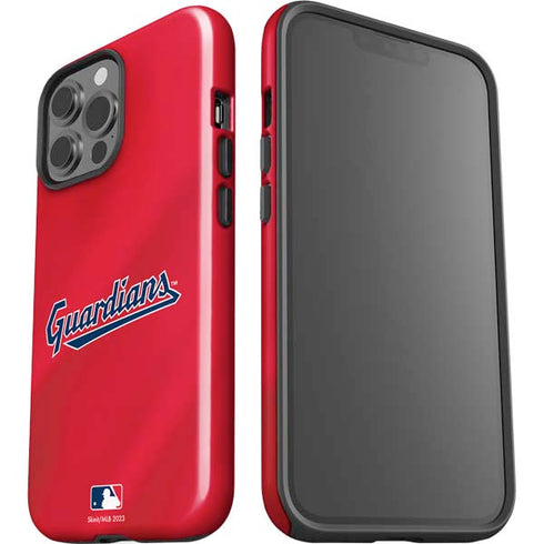 MLB Cleveland Guardians Alternate Road Jersey iPhone 15 Pro Max Impact Case