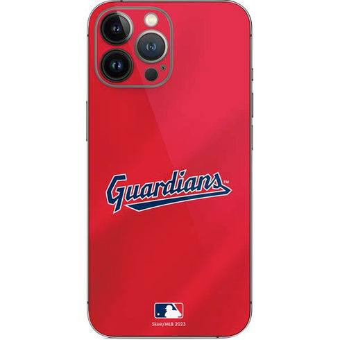 MLB Cleveland Guardians Alternate Road Jersey iPhone 14 Pro Max Skin