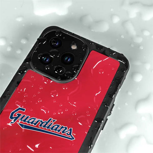 MLB Cleveland Guardians Alternate Road Jersey iPhone 14 Pro Max Waterproof Case