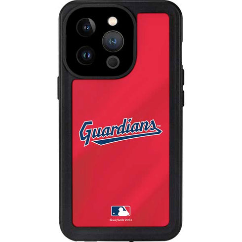 MLB Cleveland Guardians Alternate Road Jersey iPhone 14 Pro Waterproof Case