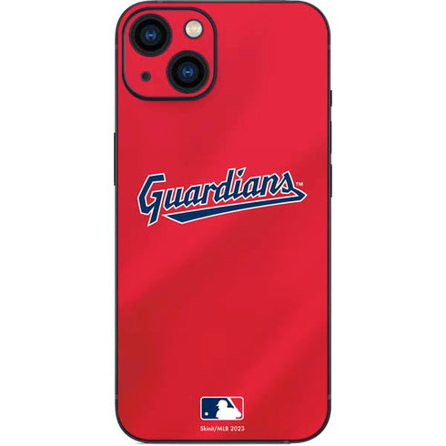 MLB Cleveland Guardians Alternate Road Jersey iPhone 15 Skin