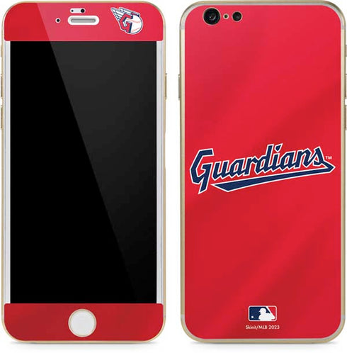 MLB Cleveland Guardians Alternate Road Jersey iPhone 6/6s Skin