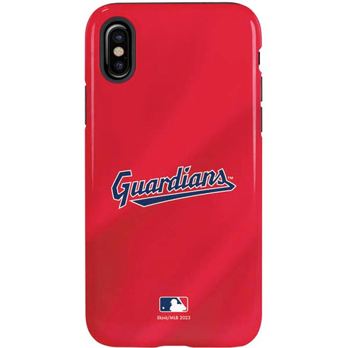 MLB Cleveland Guardians Alternate Road Jersey iPhone X Pro Case