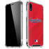 MLB Cleveland Guardians Alternate Road Jersey iPhone XR Clear Case