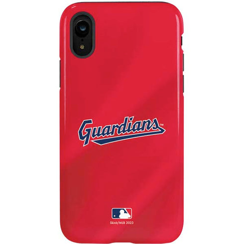 MLB Cleveland Guardians Alternate Road Jersey iPhone XR Pro Case