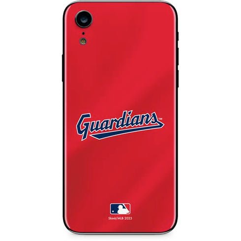 MLB Cleveland Guardians Alternate Road Jersey iPhone XR Skin