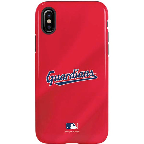 MLB Cleveland Guardians Alternate Road Jersey iPhone XS Pro Case