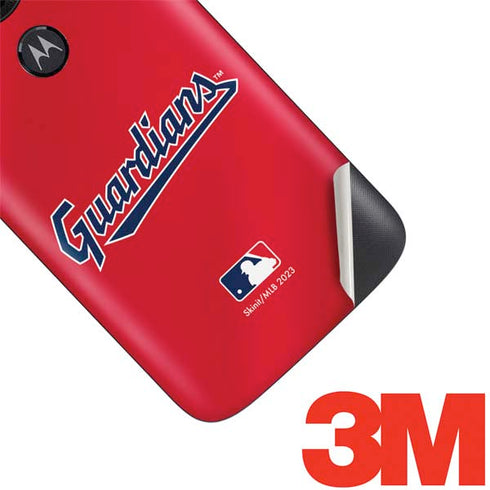 MLB Cleveland Guardians Alternate Road Jersey Moto E5 Play Skin