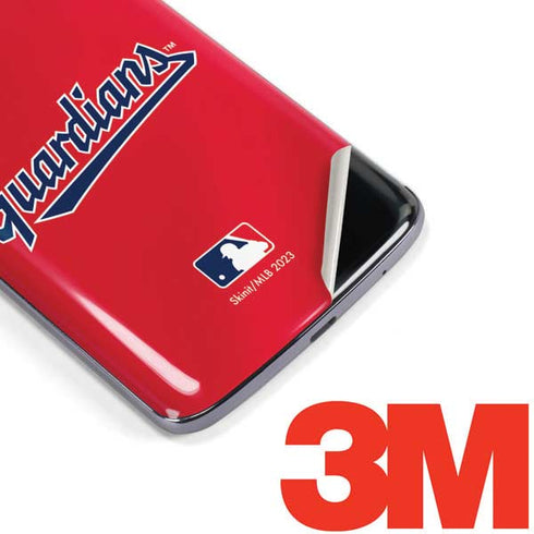 MLB Cleveland Guardians Alternate Road Jersey Moto E5 Plus Skin