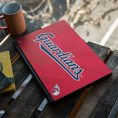 MLB Cleveland Guardians Alternate Road Jersey MSI GS65 Stealth Laptop Skin