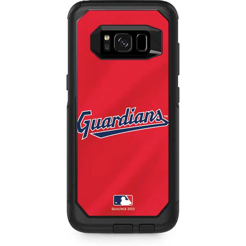 MLB Cleveland Guardians Alternate Road Jersey Otterbox Commuter Galaxy Skin