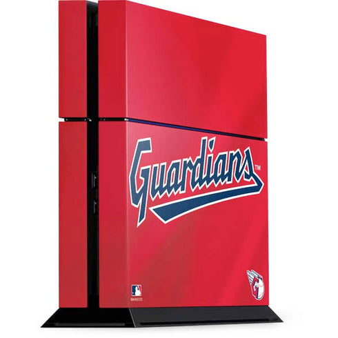 MLB Cleveland Guardians Alternate Road Jersey PS4 Console Skin