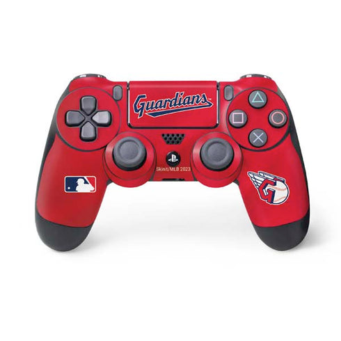MLB Cleveland Guardians Alternate Road Jersey PS4 Controller Skin
