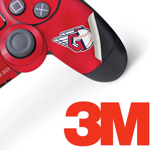 MLB Cleveland Guardians Alternate Road Jersey PS4 Controller Skin
