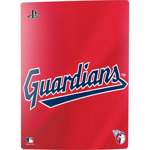 MLB Cleveland Guardians Alternate Road Jersey PS5 Console Skin
