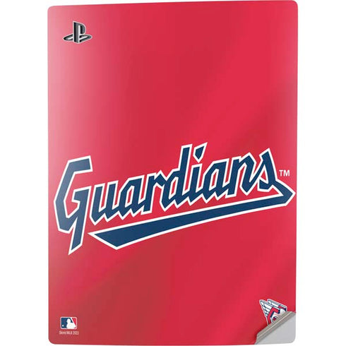 MLB Cleveland Guardians Alternate Road Jersey PS5 Digital Edition Console Skin