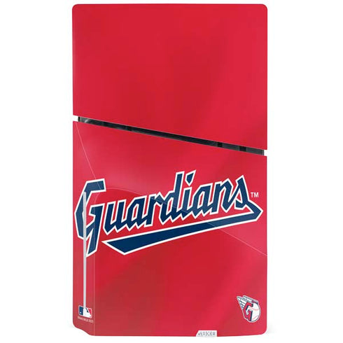 MLB Cleveland Guardians Alternate Road Jersey PS5 Slim Disk Console Skin