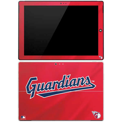 MLB Cleveland Guardians Alternate Road Jersey Surface Pro 3 Skin