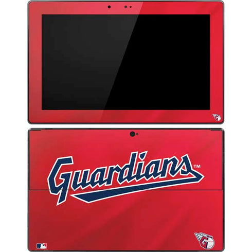 MLB Cleveland Guardians Alternate Road Jersey Surface Pro Tablet Skin
