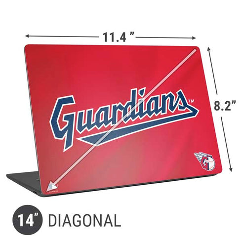 MLB Cleveland Guardians Alternate Road Jersey Universal Laptop 14in (11.4 x 8.2in) Skin