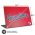 MLB Cleveland Guardians Alternate Road Jersey Universal Laptop 15in (12.2 x 8.8in) Skin