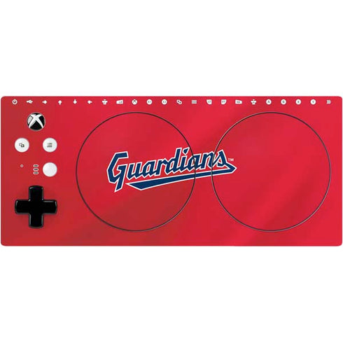 MLB Cleveland Guardians Alternate Road Jersey Xbox Adaptive Controller Skin