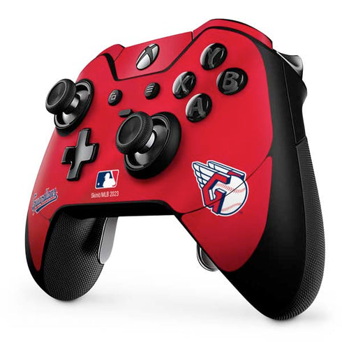 MLB Cleveland Guardians Alternate Road Jersey Xbox One Elite Controller Skin