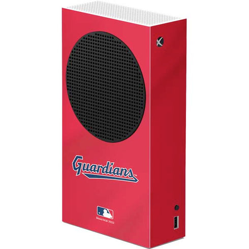 MLB Cleveland Guardians Alternate Road Jersey Xbox Series S Console Skin